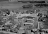 Flygfoto över Mora folkhögskola.