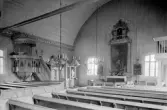 Mockfjärd. Interiör av Mockfjärds kyrka år 1944. Läs mer om Mockfjärds kyrka i boken: Dalarnas kyrkor i ord och bild.