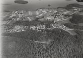 Flygfoto över Vika, Falun kommun, år 1947-1949.