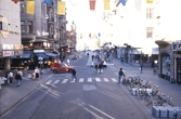 Trafikanter på Storgatan, 1987