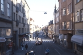 Nygatan mot öster från Drottninggatan, 1987