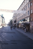 Drottninggatan mot söder från Färgaregränd, 1987