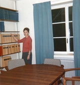 I nya läkarbiblioteket på Regionsjukhuset, 1965-11-16