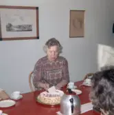 Födelsedagsbarnet på Stadsiblioteket, 1966