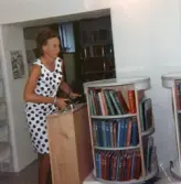 Gunhild kör el-boktrucken, 1968-07-23