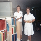 Bibliotekarier vid el-boktrucken, 1968-07-23