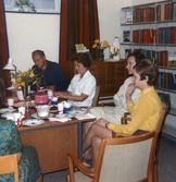 Invigningskaffe på Sjukhusbiblioteket, augusti 1968