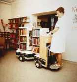 På väg till en patientavdling, 1969