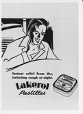 Orginateckninga avfotograferad till ..... (oklat text) för Bankok 1950.