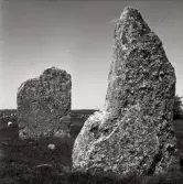 Resta stenar, okänd ort. Eventuellt Gettlinge gravfält.