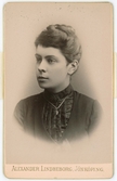Porträtt på  fru Lydia Lindman, (möjligen fru Salomon).