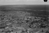 Flygfoto över Mora bebyggelse år 1933.