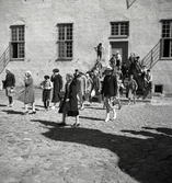Evenemang på borggården, Kalmar slott.
