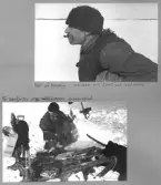 Farfars album; vinterfiske; 1940-1941