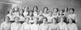Klassfoto från Risbergska skolan, 1913