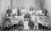 Andra klass i småskolan Sofielund, 1905 ca