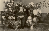 Blomsteruppvaktning för 85-åring, 1935-10-22