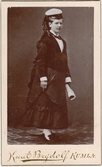 Kvinnliga studenten Fredrika Forell från Örebro, ca 1900
