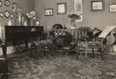 Möbler i rummet på Pettersbergs gård, 1930-tal