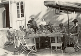 Kaffedags på Pettersbergs gård, 1950-tal