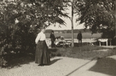 Husmor Anna på Pettersbergs gård, 1920