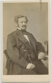 Porträtt på Major Loode död 1884.
