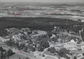 Flygfoto över Gustafs år 1950.