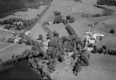 Flygfoto över Grängshammar.