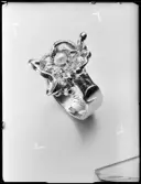 SILVERFÖREMÅL FÖR PRESSVISNING