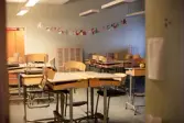 Vänersborg. Norra skolan, klassrum