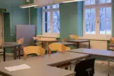 Vänersborg. Norra skolan, klassrum