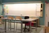 Vänersborg. Norra skolan, klassrum