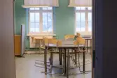 Vänersborg. Norra skolan, klassrum