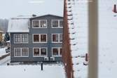 Vänersborg, utsikt från fönster på Norra skolan. Residensgatan 39