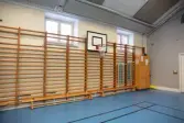 Vänersborg, Norra skolan. Gymnastiksal