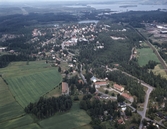 Flygfoto över Horndal, Avesta.