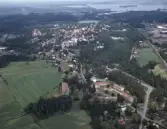 Flygfoto över Horndal, Avesta.