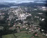 Flygfoto över Horndal, Avesta.