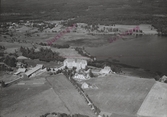 Flygfoto över Nyhammar år 1950.