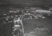 Flygfoto över Nyhammar år 1950.