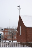Vänersborg, Norra skolans gymnastiksal och skolbyggnaden 