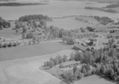 Flygfoto över Näs bruk, Avesta.