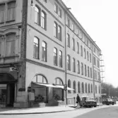 Markiser fällda på Stora hotellet, 1960-tal