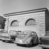 Parkering vid Våghuset, 1960-tal