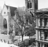 Nikolaikyrkan och Edwalls hörna, 1964