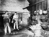 Arbetare på Gamla Gasverket, 1910-tal