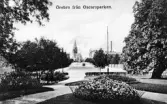 Oskarsparken mot Nikolaikyrkan, ca 1900