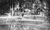 Besökare vid Adolfsbergs hälsobrunn, 1900-tal