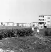 Lekande barn i Markbacken, 1960-tal