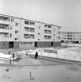 Barn leker i Markbacken, 1960-tal